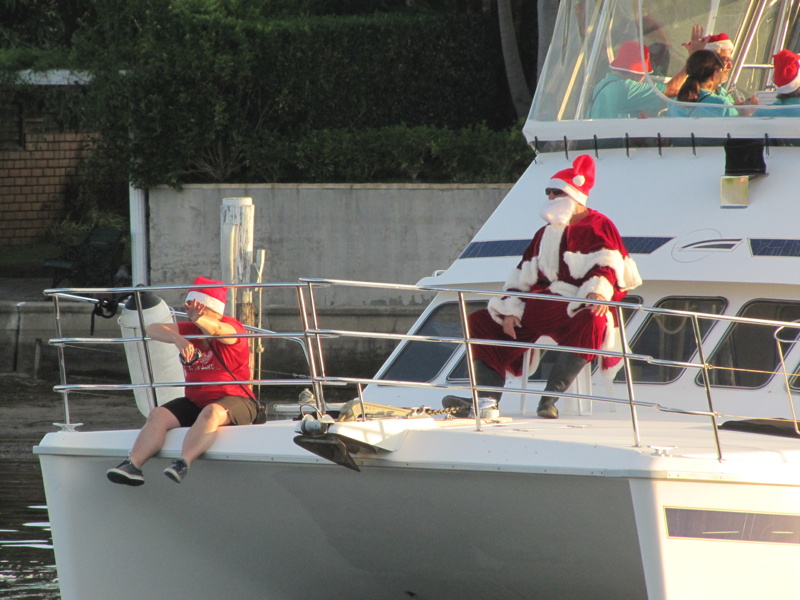 Santa (with Elf Helper) on Doctors Orders - 2014